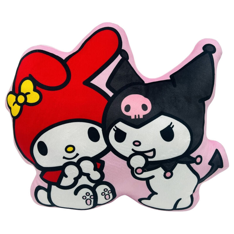 Cojin 3D My Melody & Kuromi Hello Kitty Frikytopia