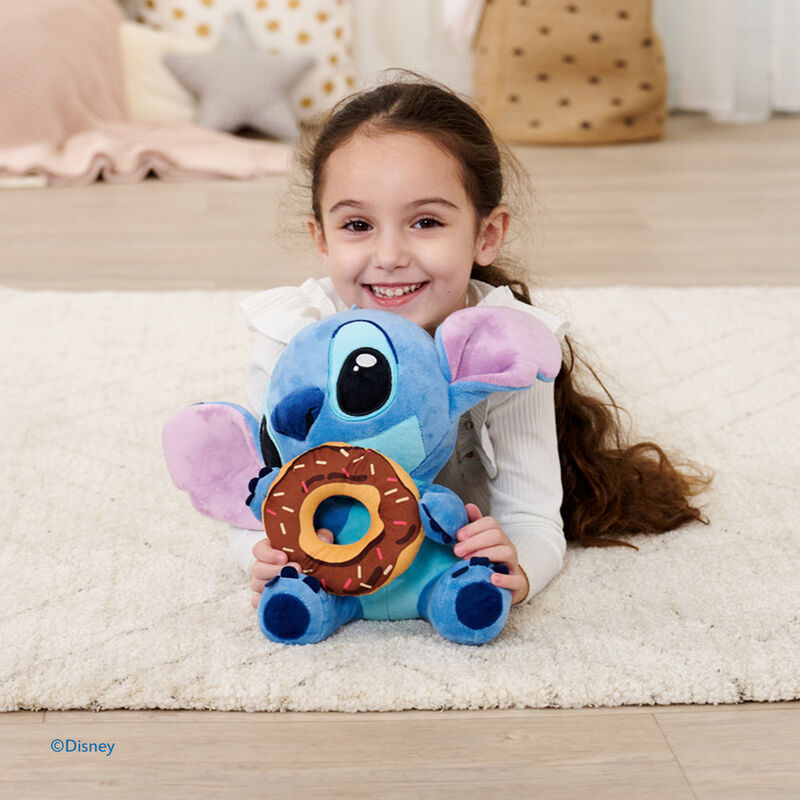 Lilo & Stitch Peluche Stitch with Donut 25 cm