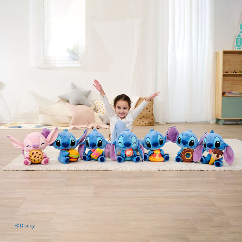 Lilo & Stitch Peluche Stitch with Donut 25 cm