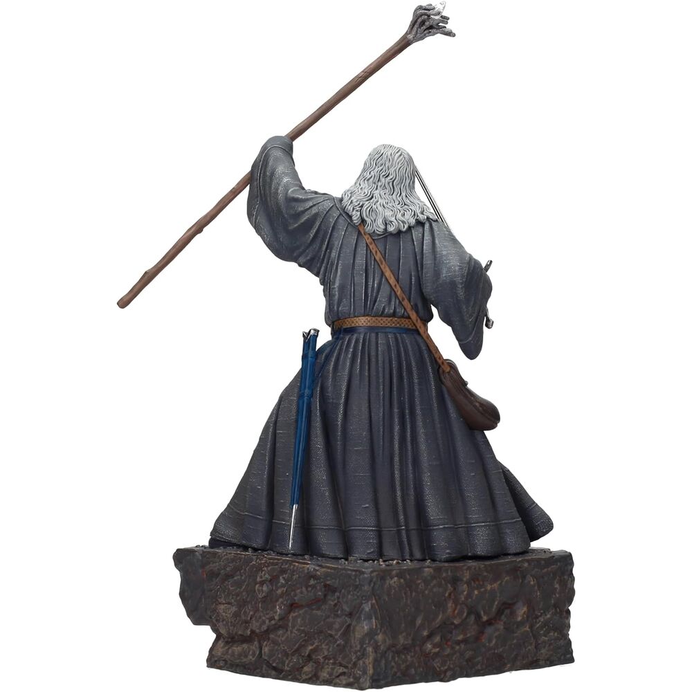 Figura el senor de los anillos gandalf en moria 18cm