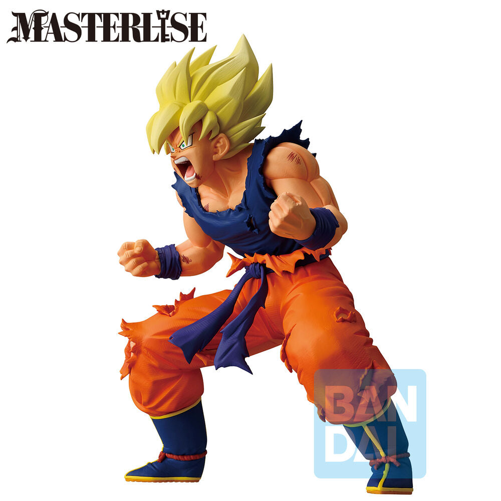 Figura Ichibansho Masterlise Super Saiyan Son Goku Battle of the Super Saiyan Dragon Ball Z 19cm Frikytopia