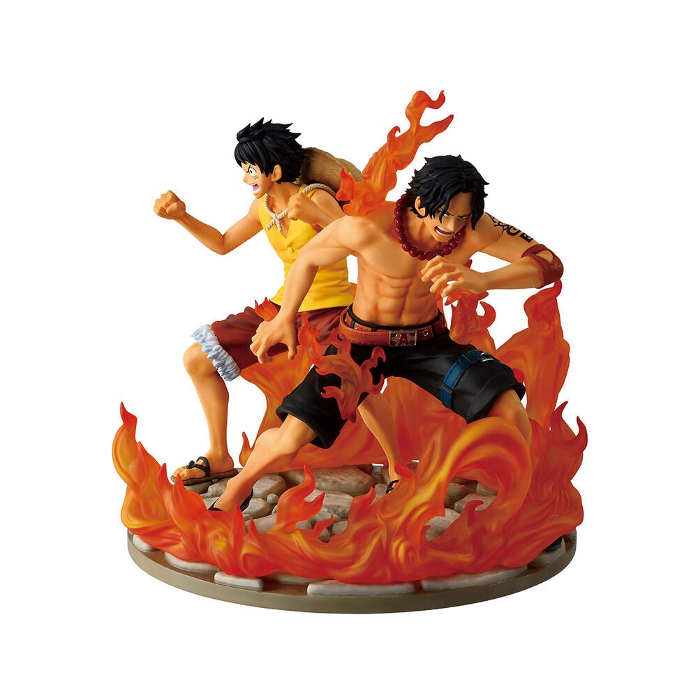 Figura Ichibansho Ace & Luffy Dramatic Memories One Piece 15cm Frikytopia