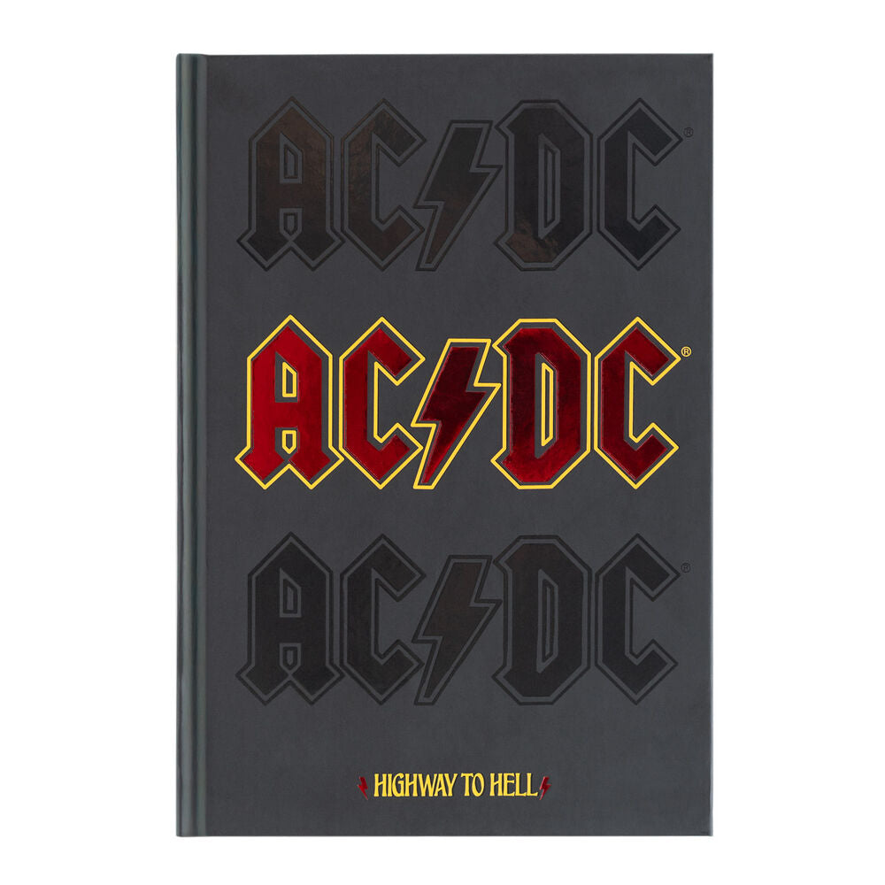 Cuaderno A5 Premium AC/DC Frikytopia