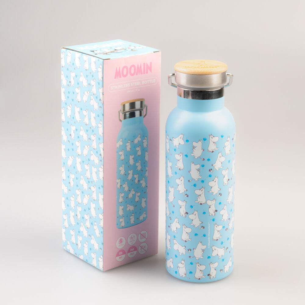 Moomin Botella de Acero con Asa 500 ml