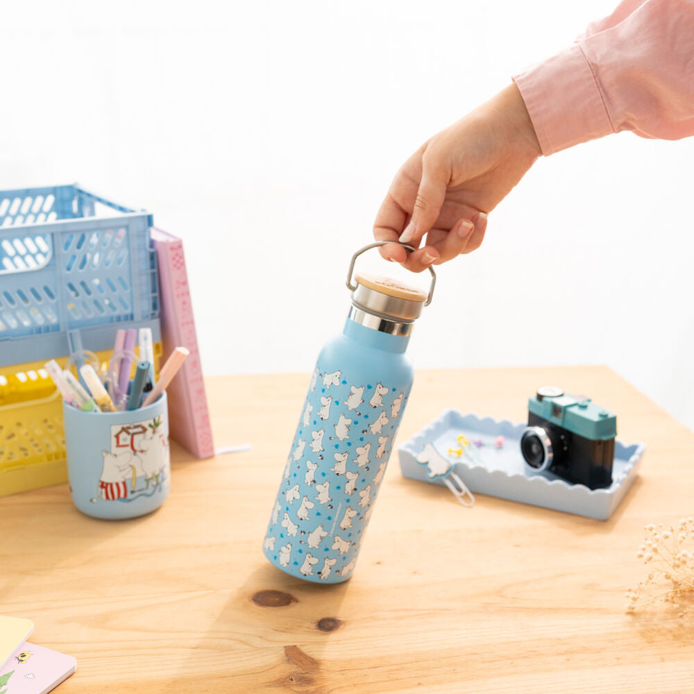 Moomin Botella de Acero con Asa 500 ml