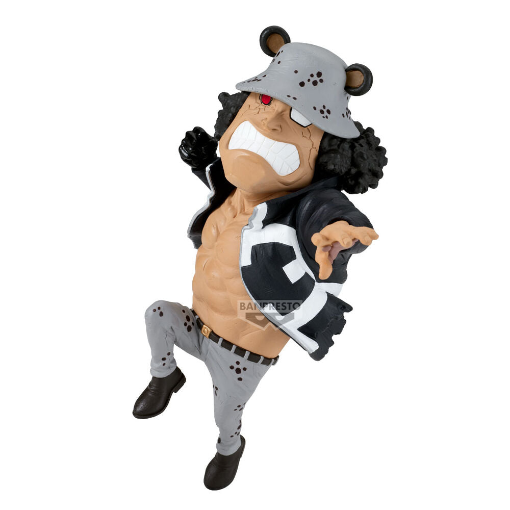 Figura Bartholomew Kuma Mega World Collectable One Piece 13cm Frikytopia