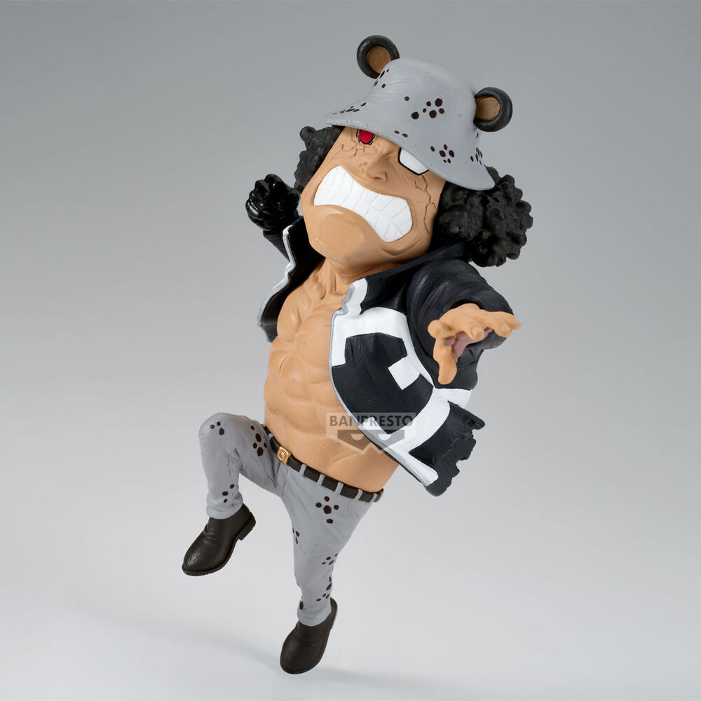 Figura Bartholomew Kuma Mega World Collectable One Piece 13cm