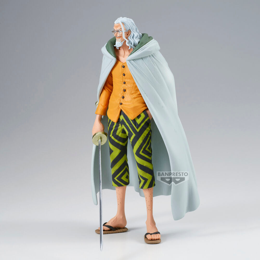 Figura banpresto one piece king of artist silvers rayleigh
