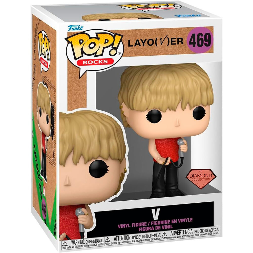 BTS Solo POP! Rocks Vinyl Figura V (Love Me Again) 9 cm