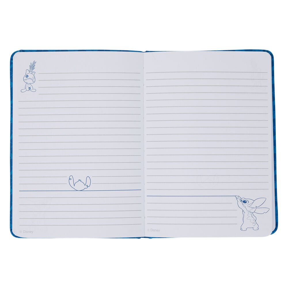 Cuaderno Holiday Stitch Disney Loungefly