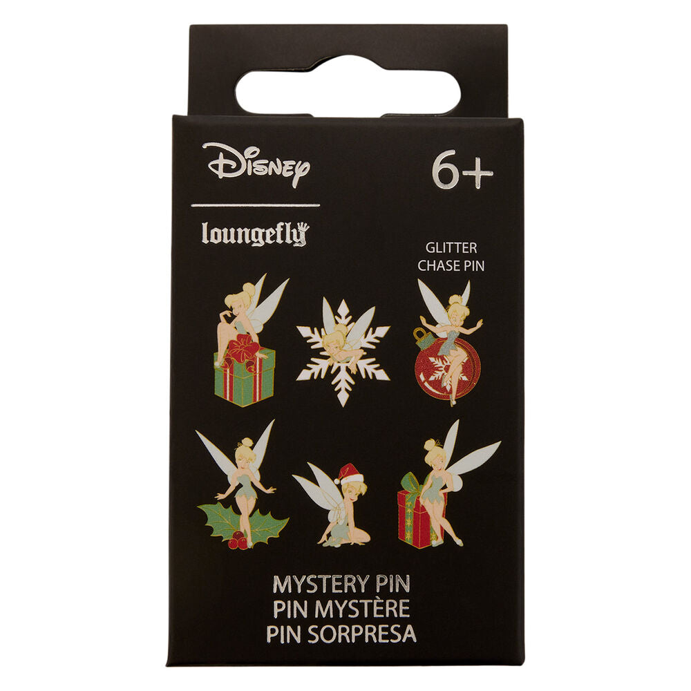 Disney by Loungefly Chapas esmaltadas Blind Box Tinker Bell Holiday Surtido (12)