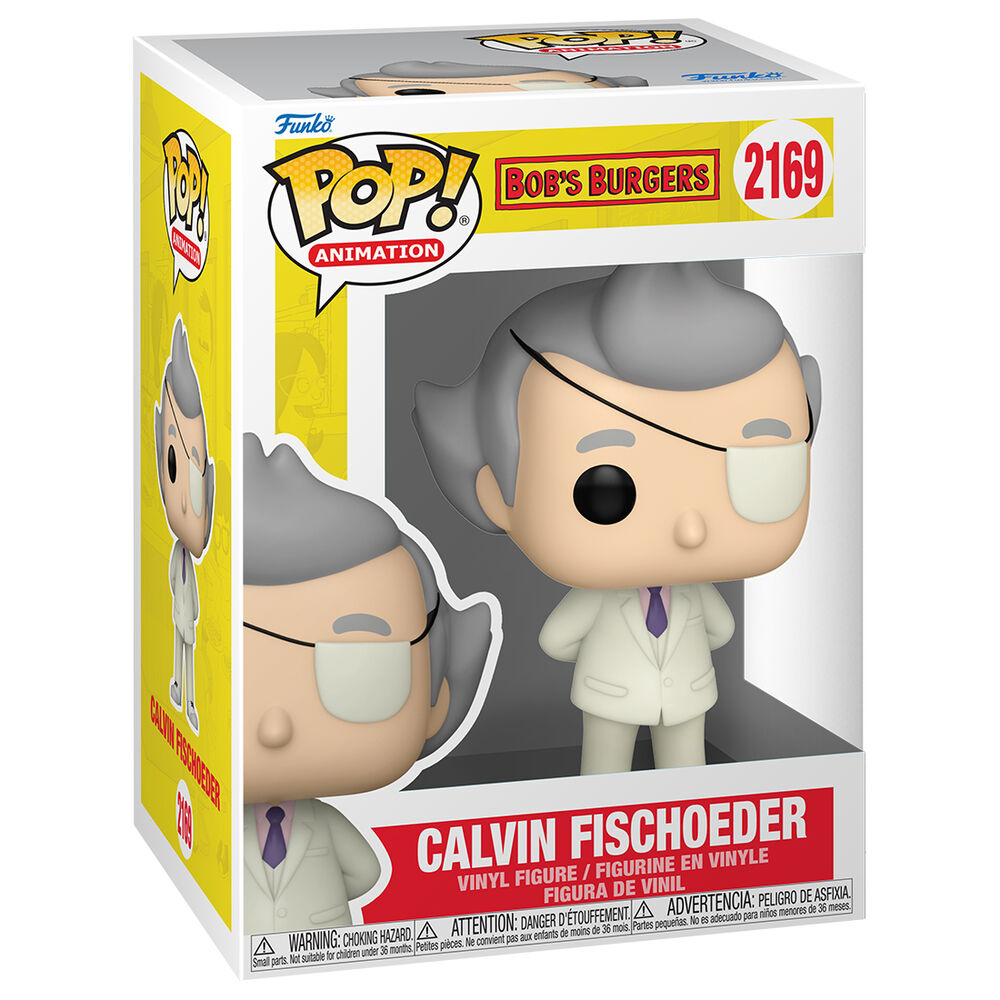 Bob's Burgers Figura POP!TV Vinyl Calvin Fischoeder 9 cm