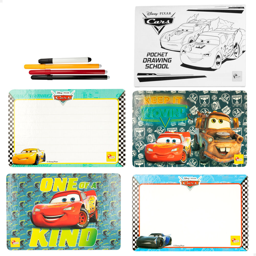 Mini escuela de dibujo Cars Disney Pixar Frikytopia
