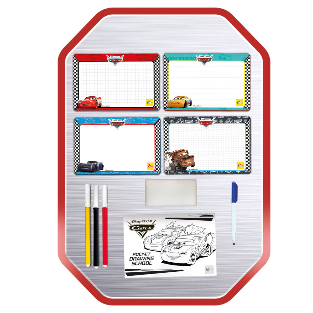 Mini escuela de dibujo Cars Disney Pixar
