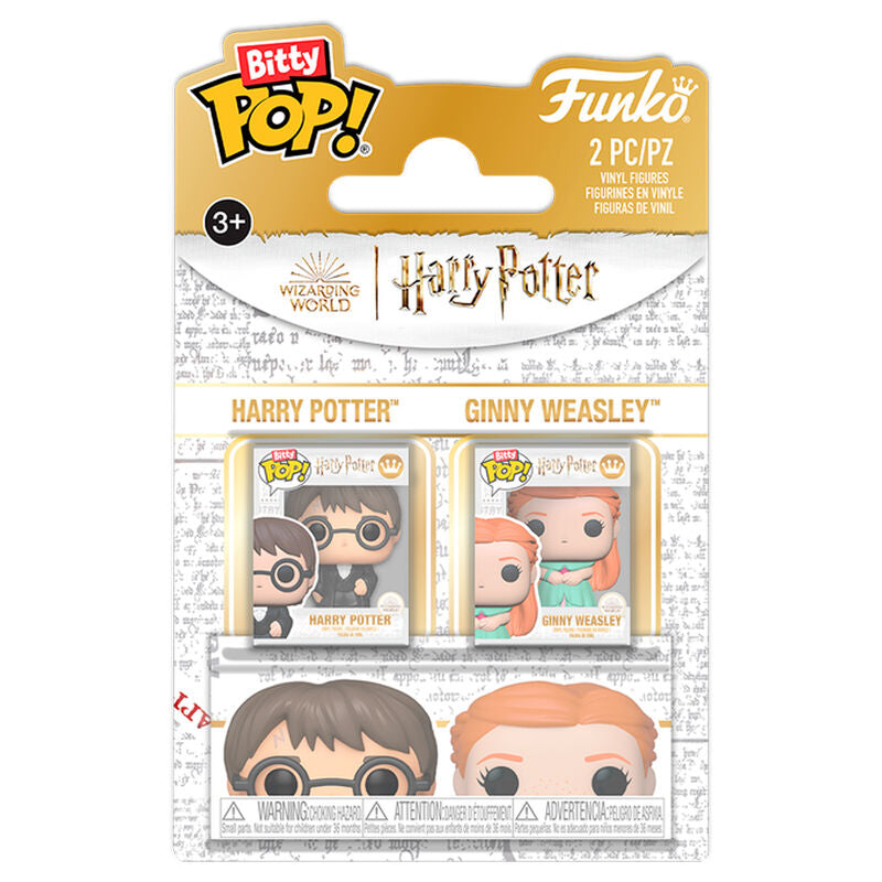 Harry Potter Pack de 2 Figuras Bitty POP! Vinyl Harry & Ginny 2,5 cm