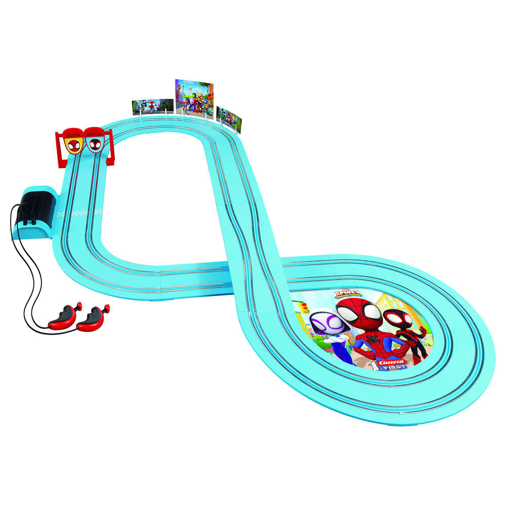 Circuito carreras Go Spidey Go Spidey and his Amazing Friends Marvel