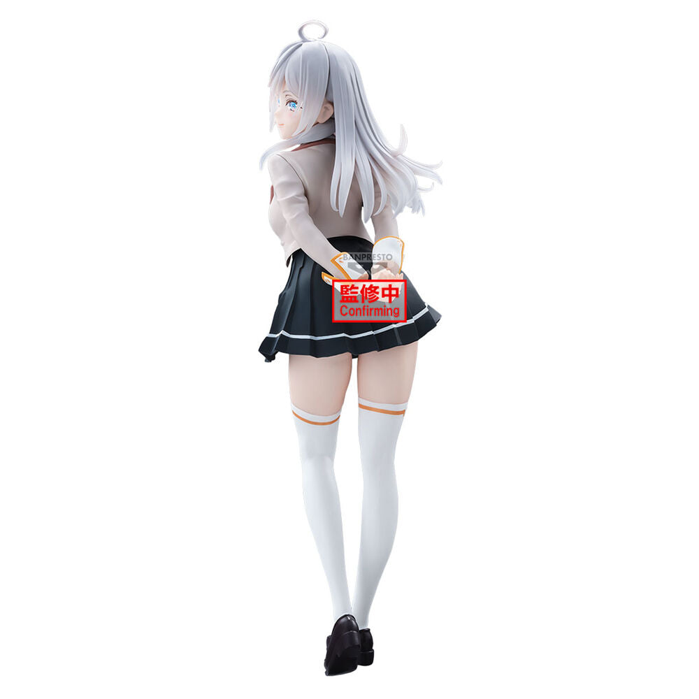 Figura banpresto alya hides her feelings in russia glitter&glamours alya school uniform ver.