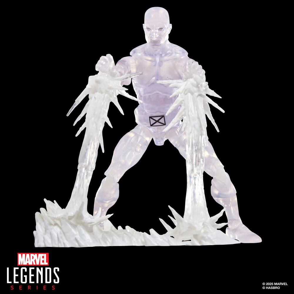 Secret Wars Marvel Legends Retro Figura Iceman 15 cm
