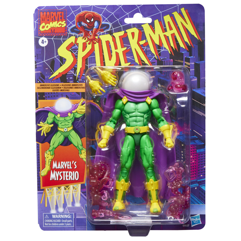 Figura Mysterio Spider-Man Marvel Comics 15cm Frikytopia