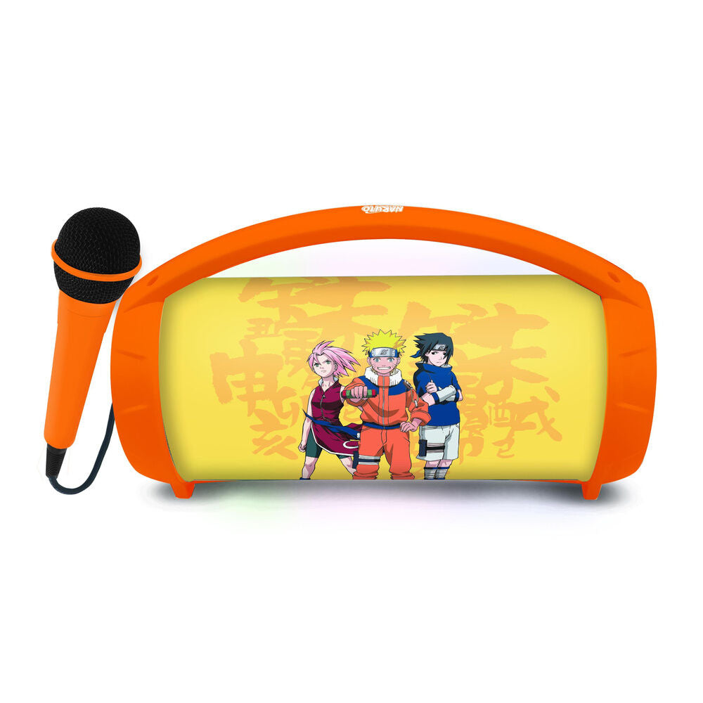 Altavoz Bluetooth Luminoso + Microfono Naruto Frikytopia