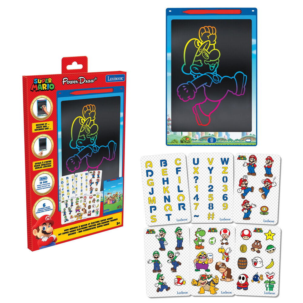 Tableta Tinta Electronica Super Mario Bros Nintendo Frikytopia