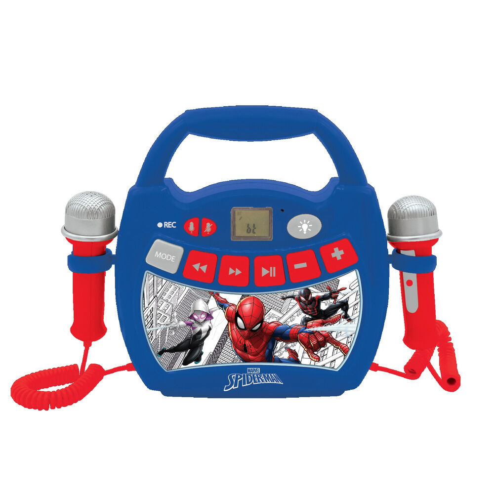 Altavoz Karaoke Bluetooth Spiderman Marvel Frikytopia
