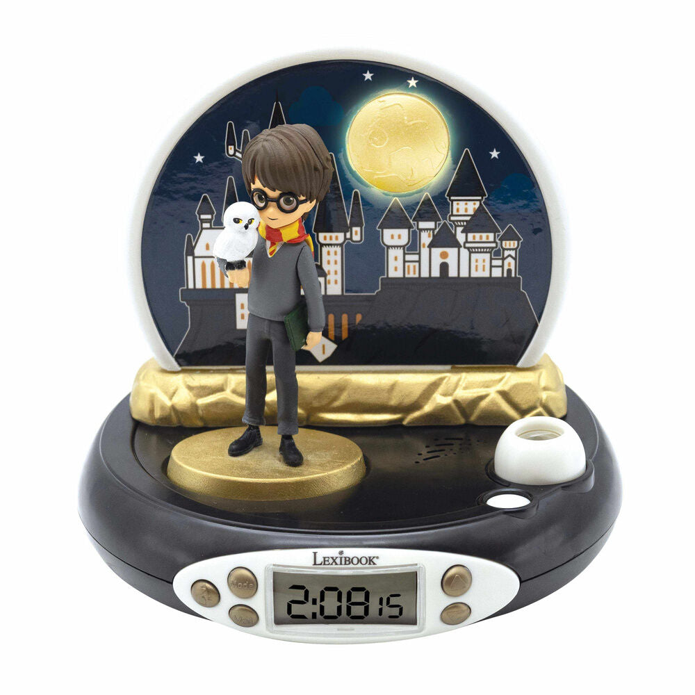 Reloj Despertador Proyector 3D Harry Potter