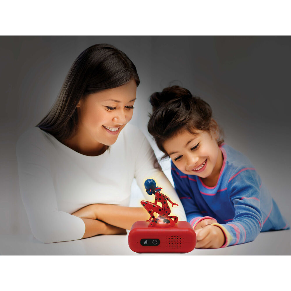 Reloj Despertador Luz Nocturna 3D Prodigiosa Lady bug