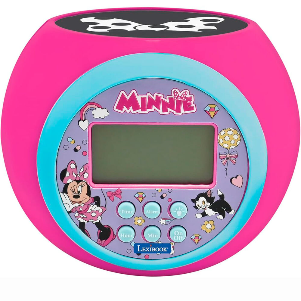 Reloj Despertador Proyector Minnie Disney Frikytopia