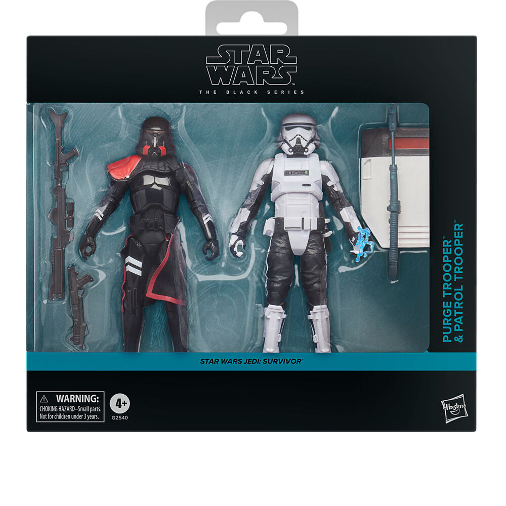 Star Wars Jedi: Survivor Black Series Pack de 2 Figuras Purge Trooper & Patrol Trooper 15 cm