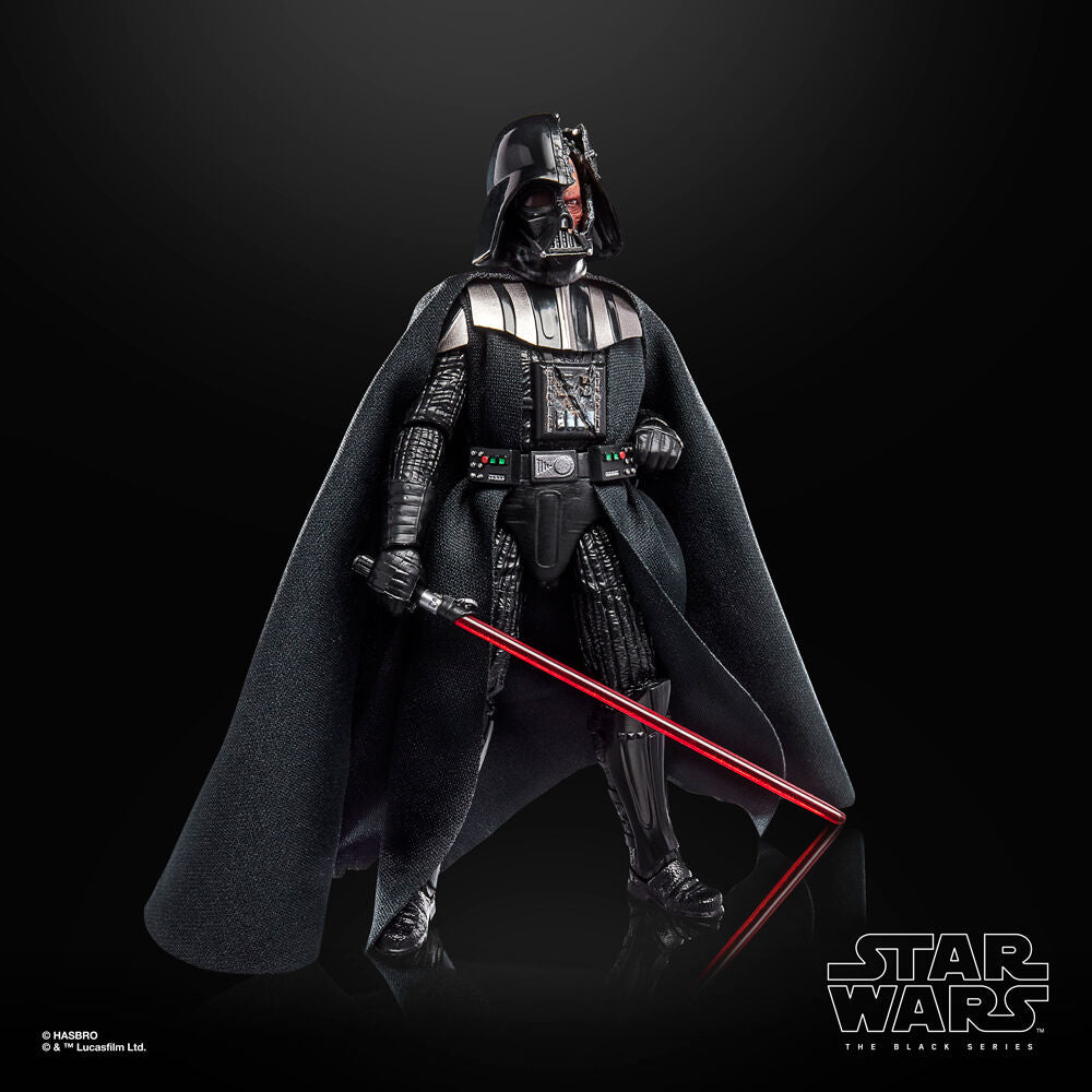 Figura hasbro star wars the black series obi - wan kenobi darth vader (duel's end)