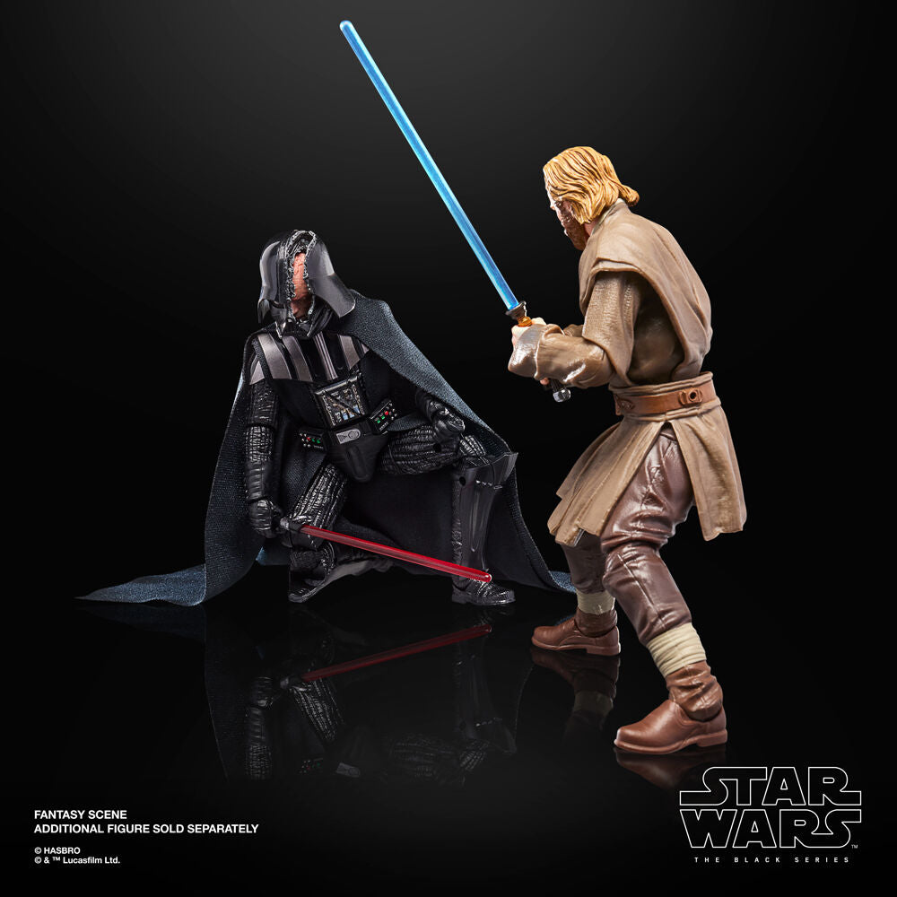 Figura hasbro star wars the black series obi - wan kenobi darth vader (duel's end)