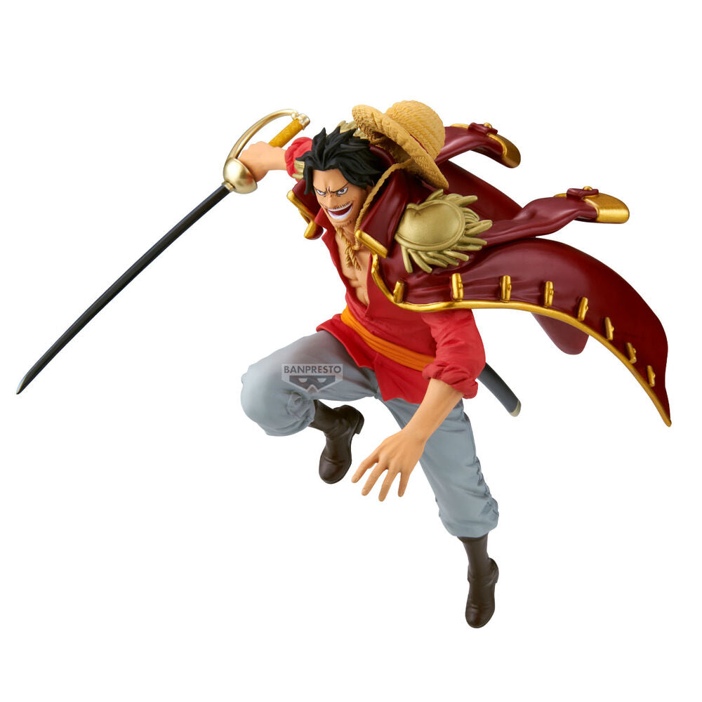 Figura Gol D. Roger Battle Record One Piece 17cm Frikytopia