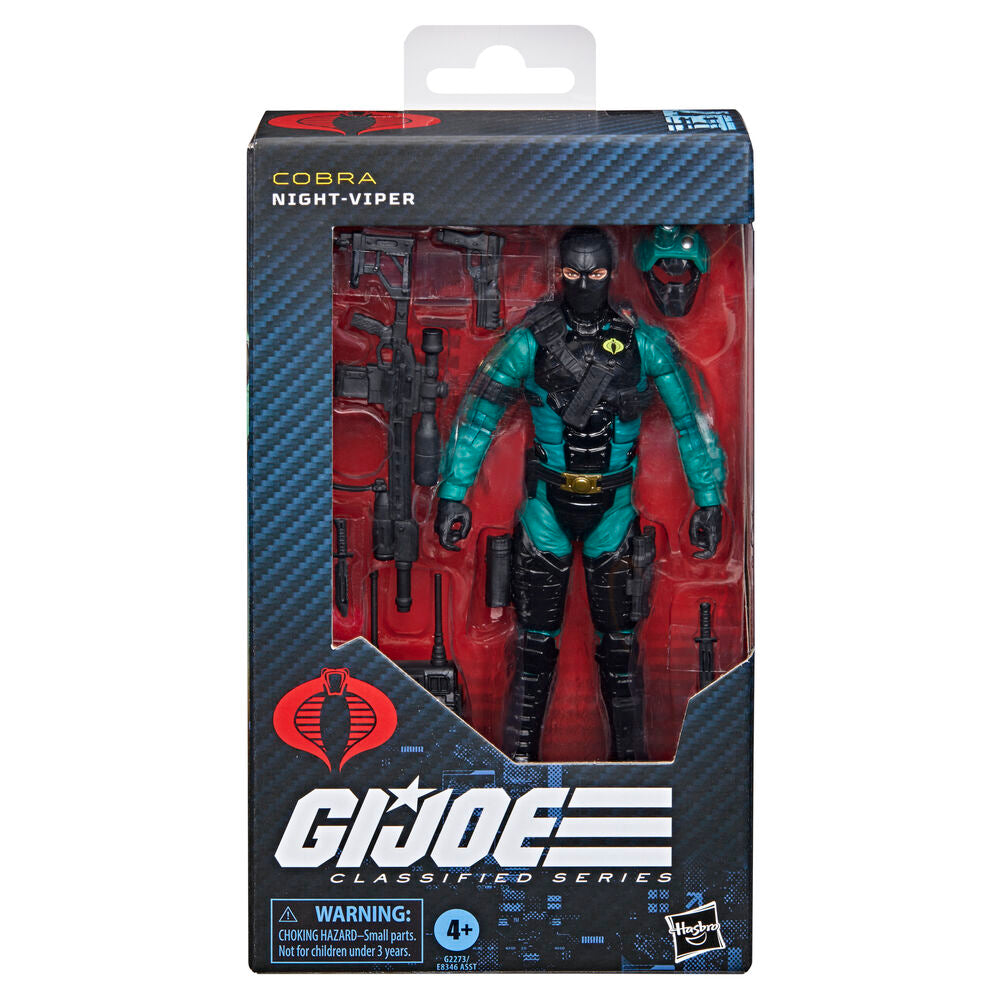 G.I. Joe Classified Series Figura Night-Viper 15 cm