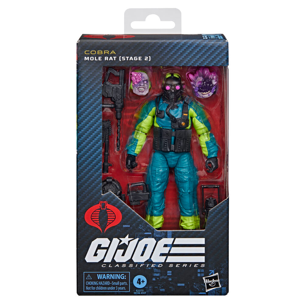 Figura Mole Rat Stage 2 Classified Series Cobra G.I. Joe 15cm Frikytopia