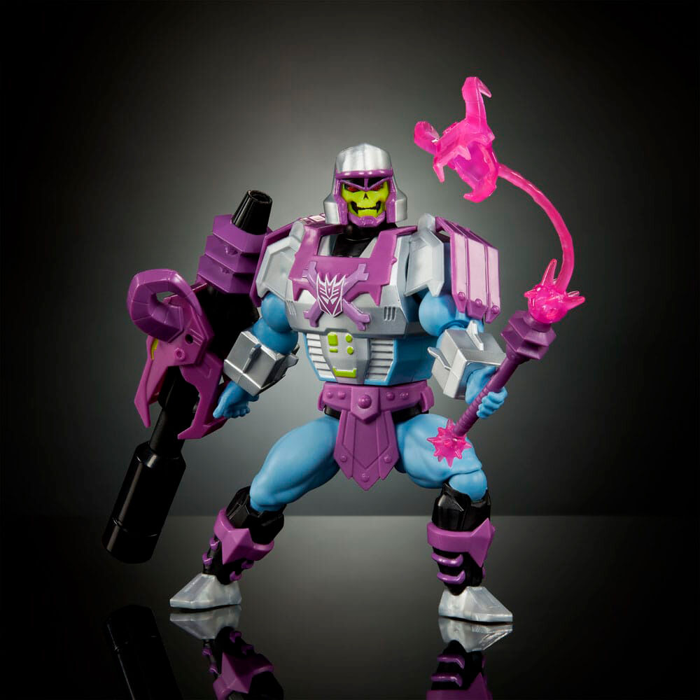 Masters of the Universe x Transformers Figura Megatron Armor Skeletor heo European Exclusive 14 cm