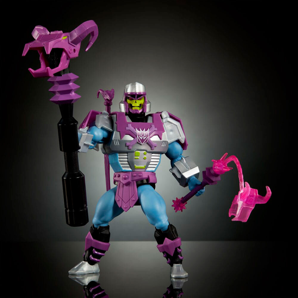 Masters of the Universe x Transformers Figura Megatron Armor Skeletor heo European Exclusive 14 cm