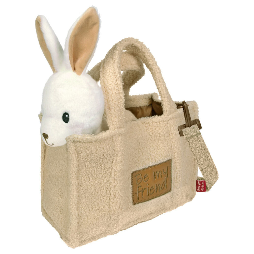 Bolso + peluche conejo 28cm Frikytopia