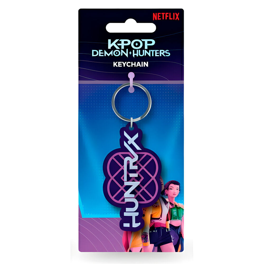 KPop Demon Hunters Llavero PVC Huntrix Logo