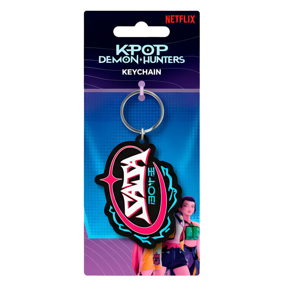 KPop Demon Hunters Llavero PVC Saja Boys
