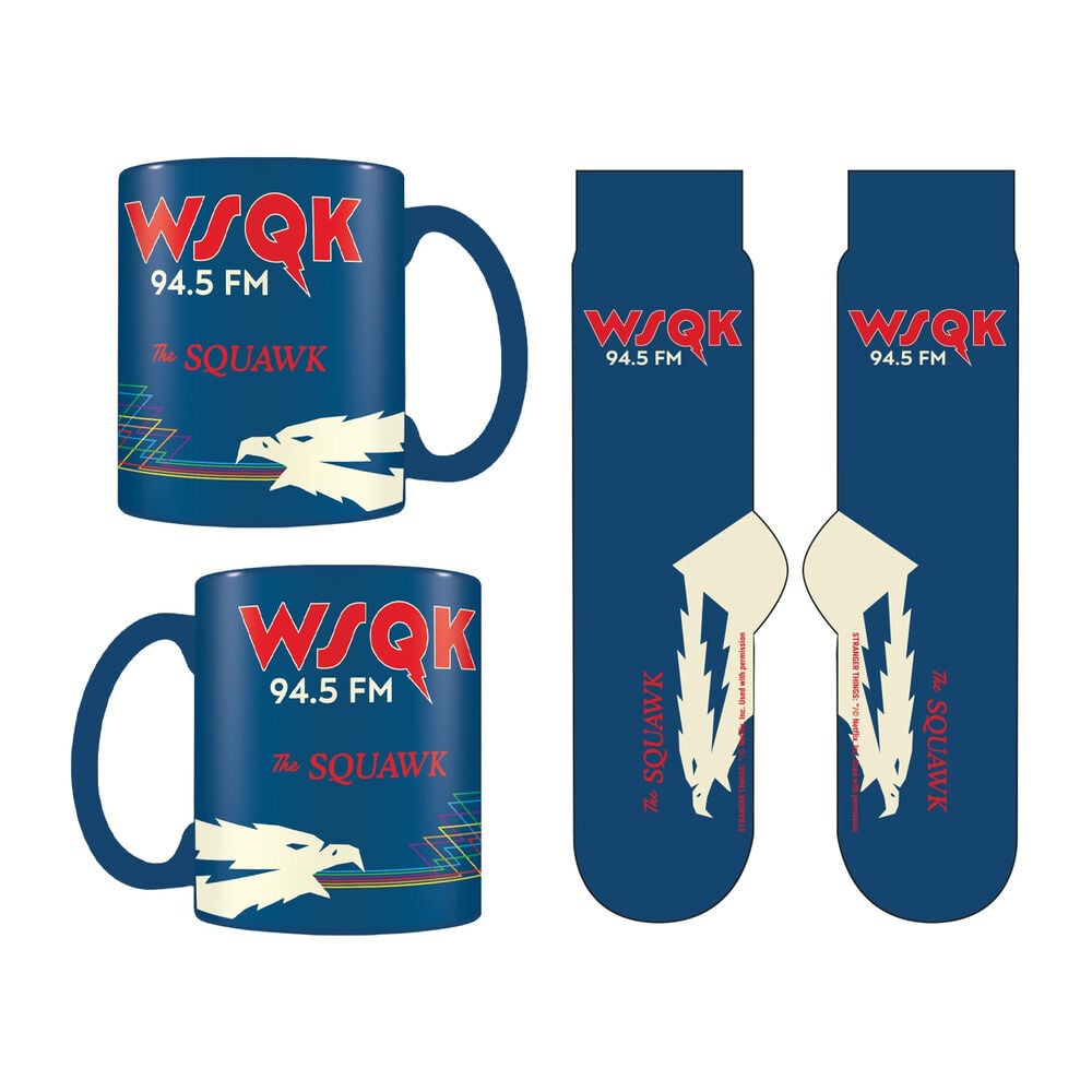 Set Taza y Calcetines WSQK Stranger Things 5 Frikytopia