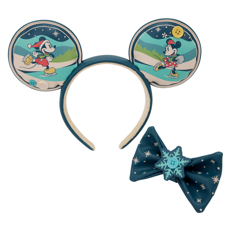 Diademas orejas Mickey & Minnie Holiday Disney Loungefly