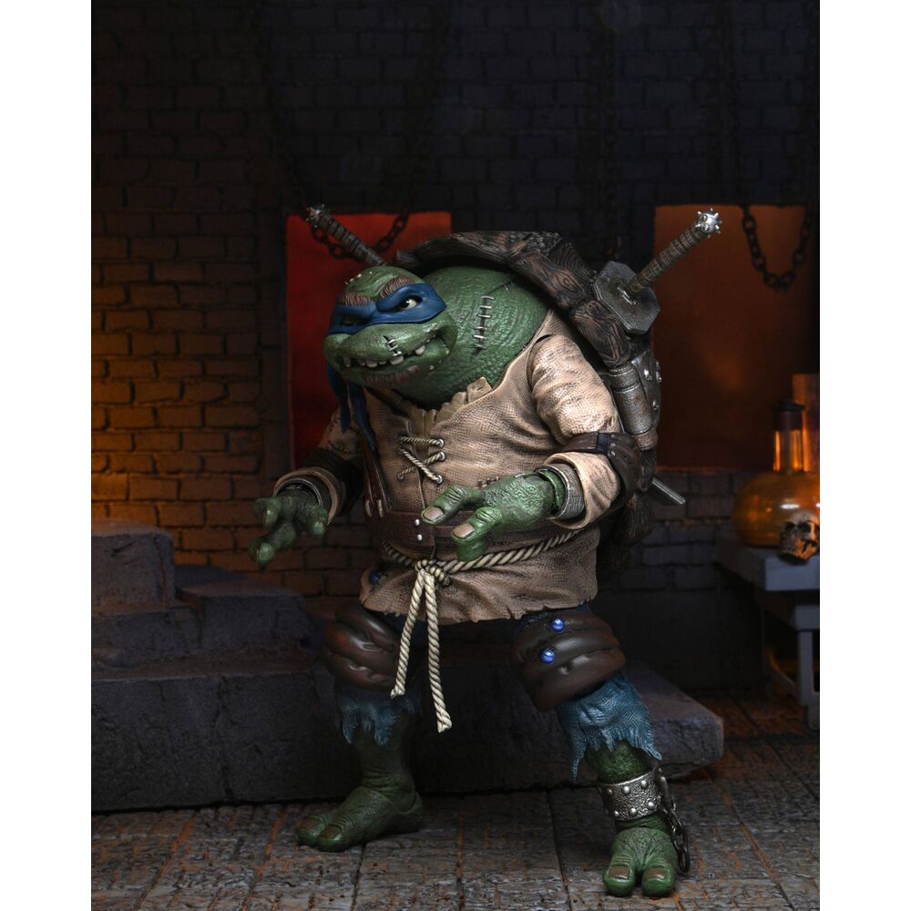 Figura Ultimate Leonardo As Hunchback Tortugas Ninja 18 cm