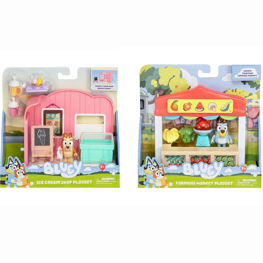 Mini Playset Ice Cream Shop Bluey surtido Frikytopia