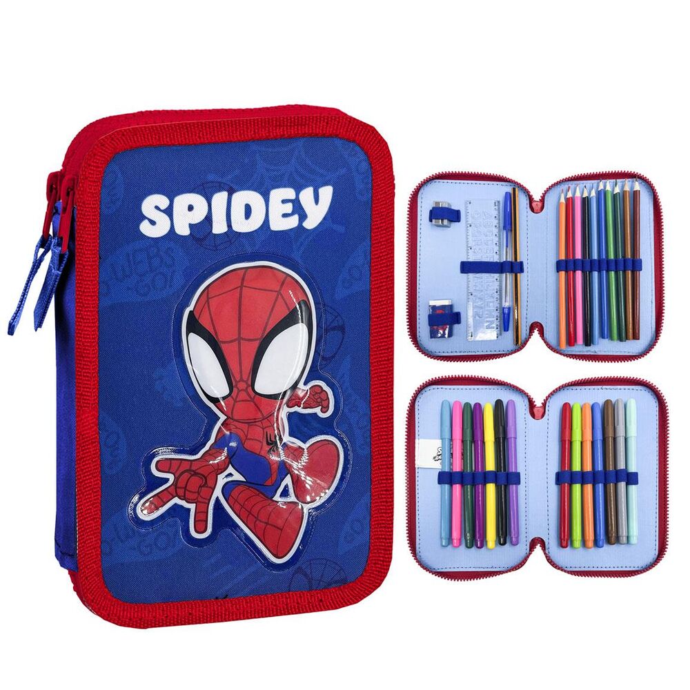 Plumier Spidey Amazing Friends Marvel doble Frikytopia