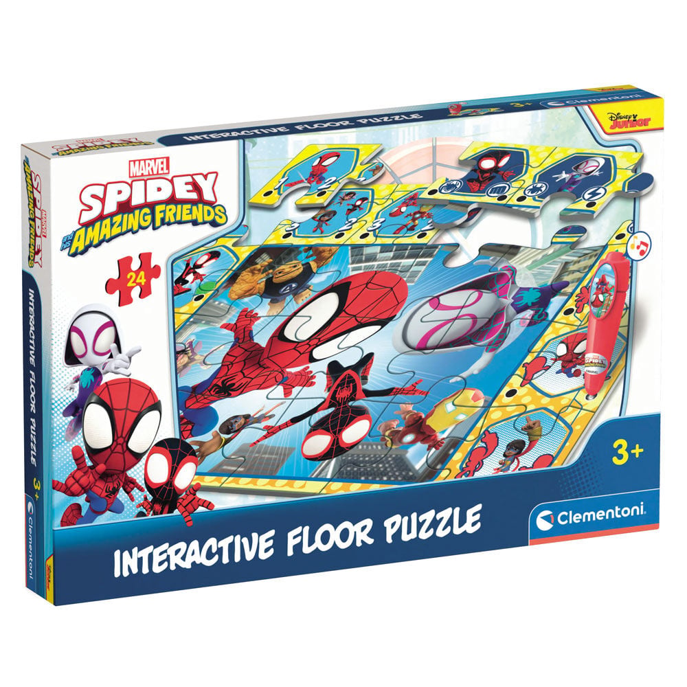 Puzzle Interactivo Spidey Marvel 24pzs Frikytopia