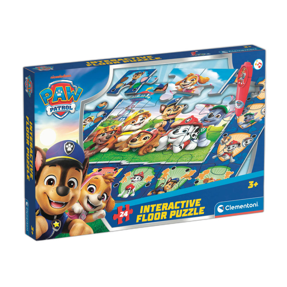 Puzzle Interactivo Patrulla Canina Paw Patrol 24pzs Frikytopia