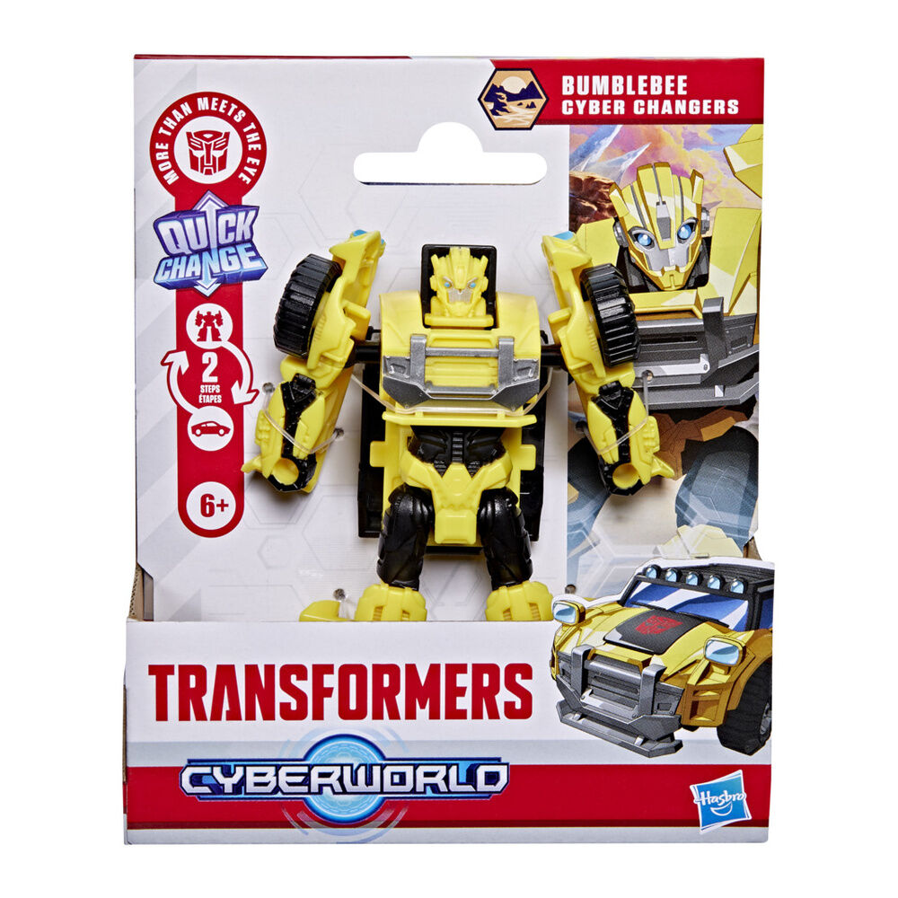 Figura Bumblebee Cyberworld Transformers 10cm Frikytopia