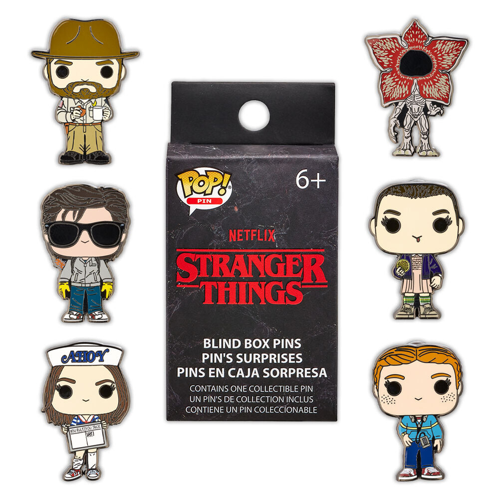 Stranger Things: Characters Blind Box Pin Set Display (12)