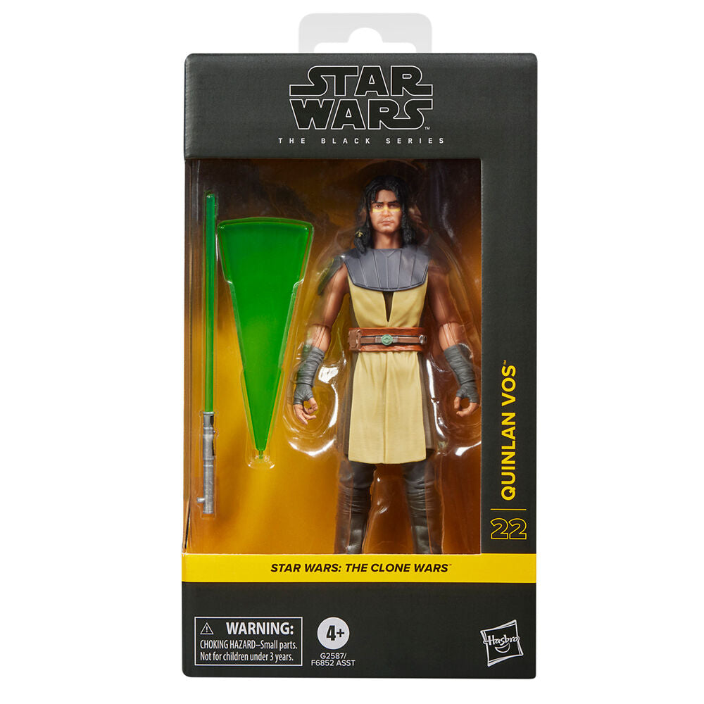 Figura Quinlan Vos The Clone Wars Star Wars 15cm Frikytopia